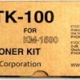 Тонер-картридж TK-100 на 6000 стр. при 6% заполнении листа для КМ-1500