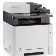 Многофункциональное устройство Kyocera ECOSYS M5526cdn только с дополнительными тонер-картриджами TK-5240K/C/M/Y. Цена на тонер-картридж TK-5240K (на 4 000 стр.) - 6 130 руб. с учетом НДС, TK-5240C/M/Y (на 3 000 стр.) - 27330 руб. с учетом НДС